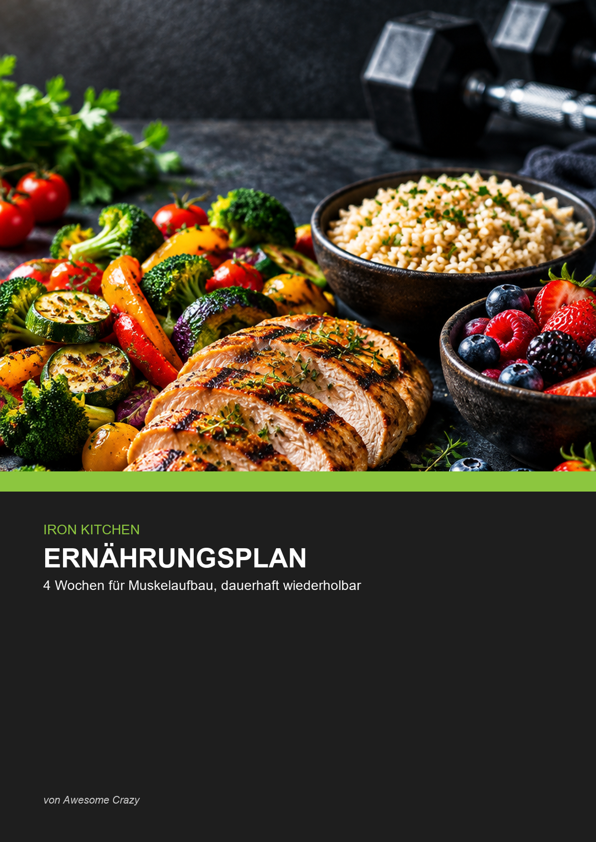 Iron Kitchen Ernährungsplan Cover