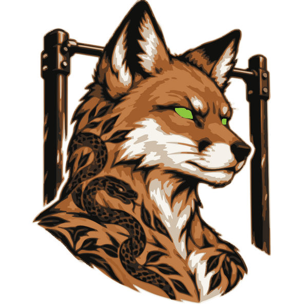 Awesome Crazy Kitsune Logo
