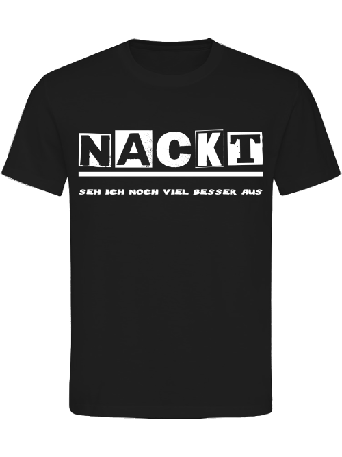 Nackt seh ich viel besser aus