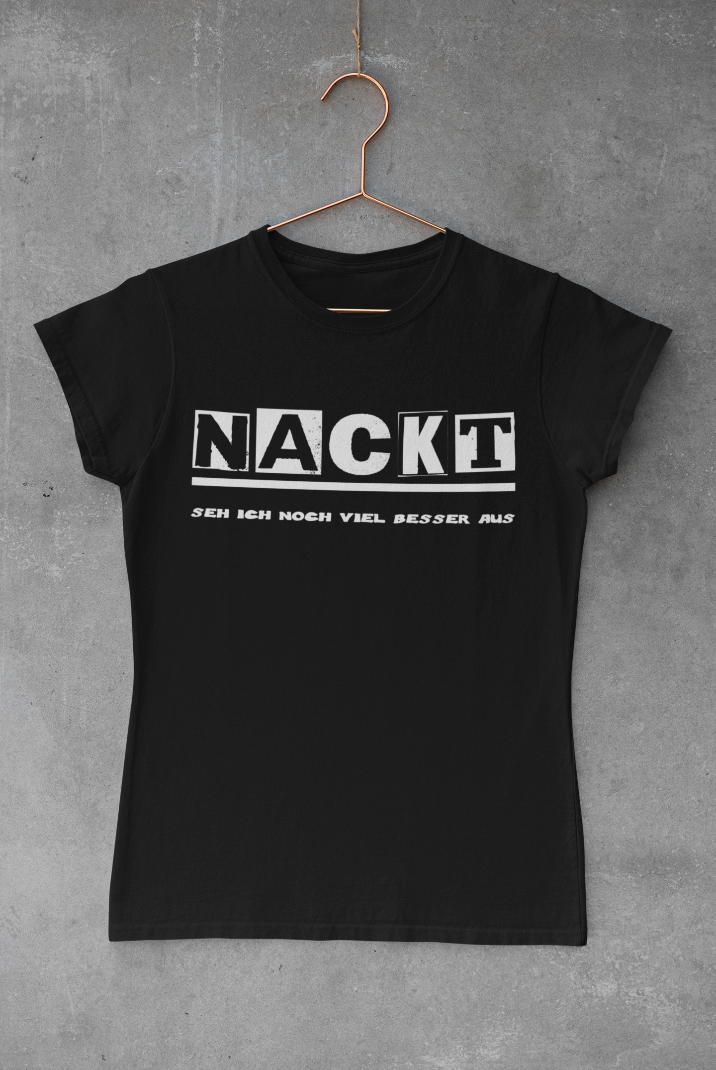 Nackt seh ich viel besser aus