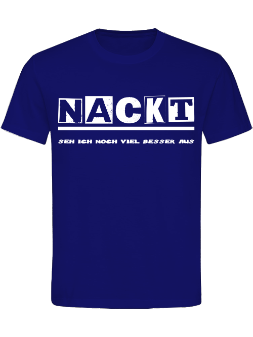 Nackt seh ich viel besser aus