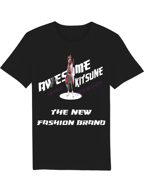 Awesome Kitsune White